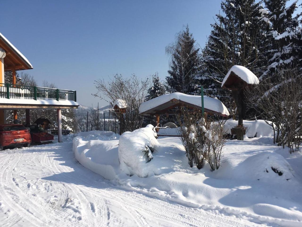 Gaestehaus Schmid Sankt Johann im Saggautal Exterior foto